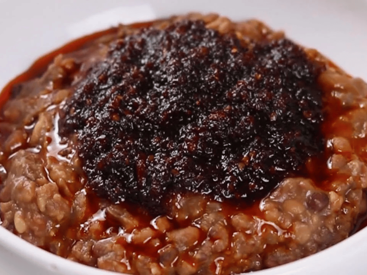 Ewa Agoyin and Sauce